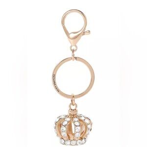 Juicy Couture Gold Crown Bag Charm NWT